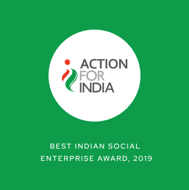 Action for India - Best Indian Social Enterprise Award, 2019